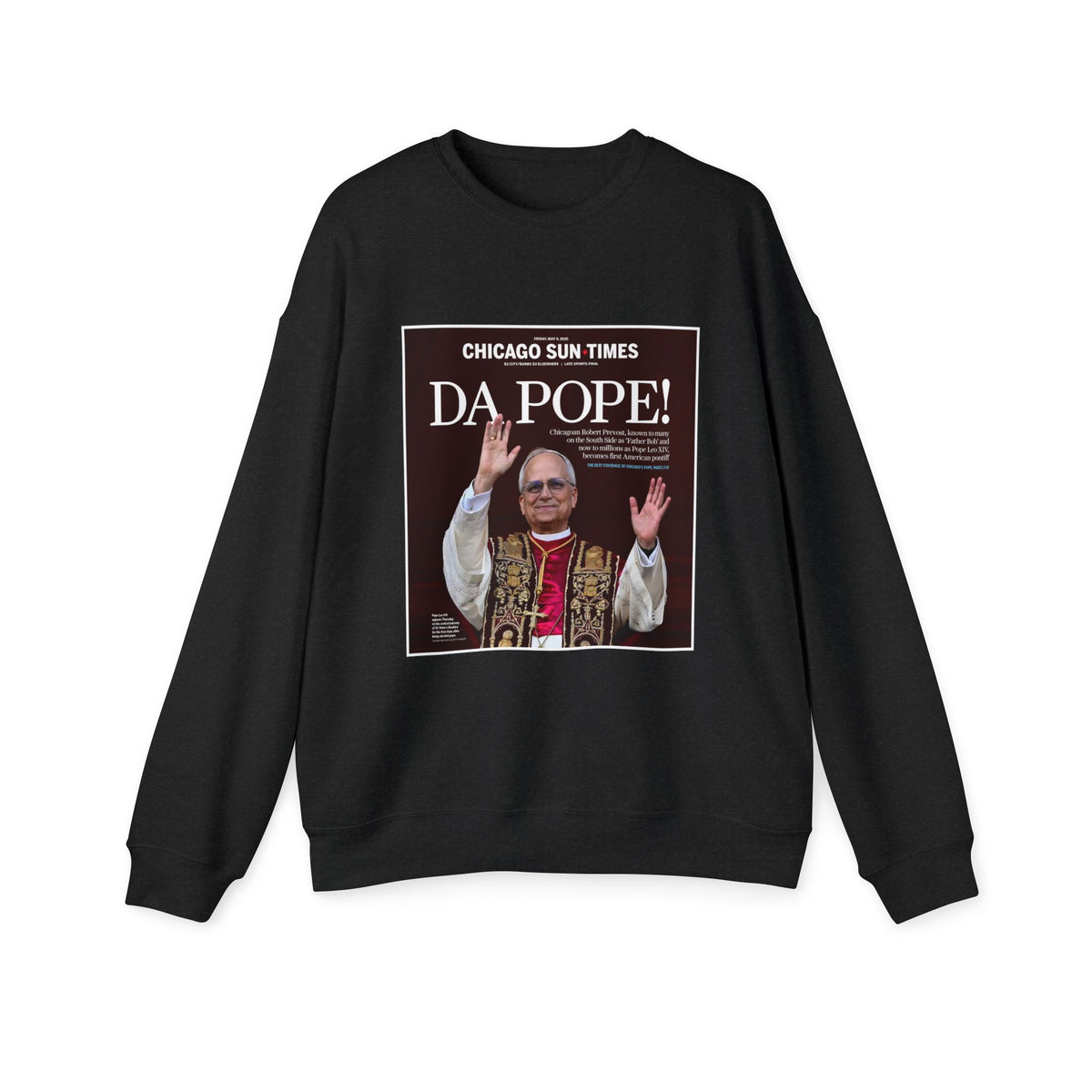 スウェット・トレーナー Portrait Print Black Sweater 44bcd30f27b3cb5a44d5790f20d9ff