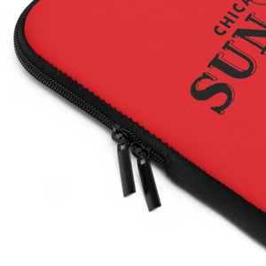 1940's "Chicago Daily Sun and Times" Vintage Logo Laptop/Tablet Sleeve