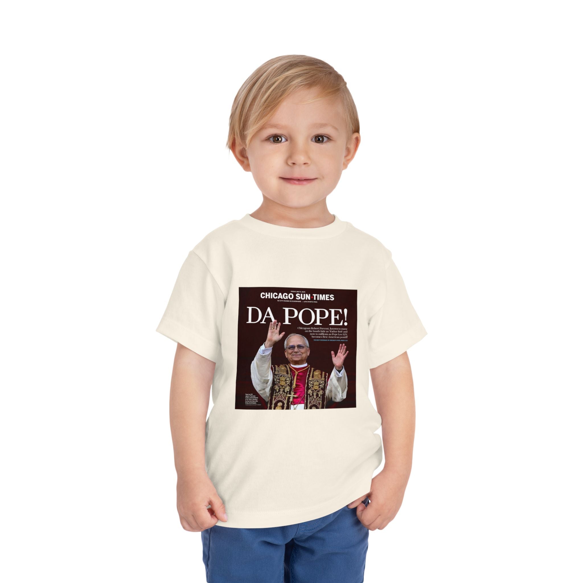 Da Pope! Front Page Toddler Shirt