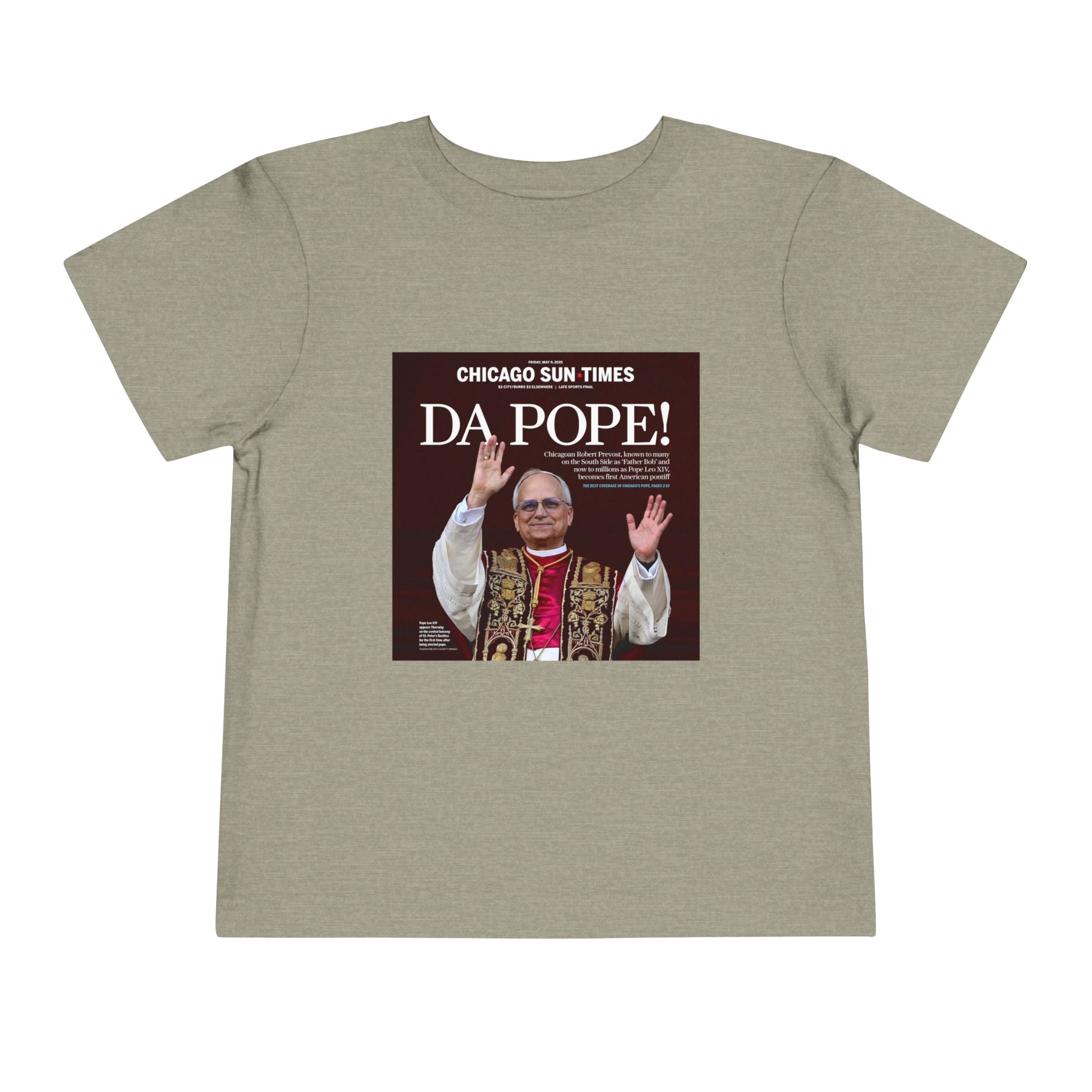 Da Pope! Front Page Toddler Shirt