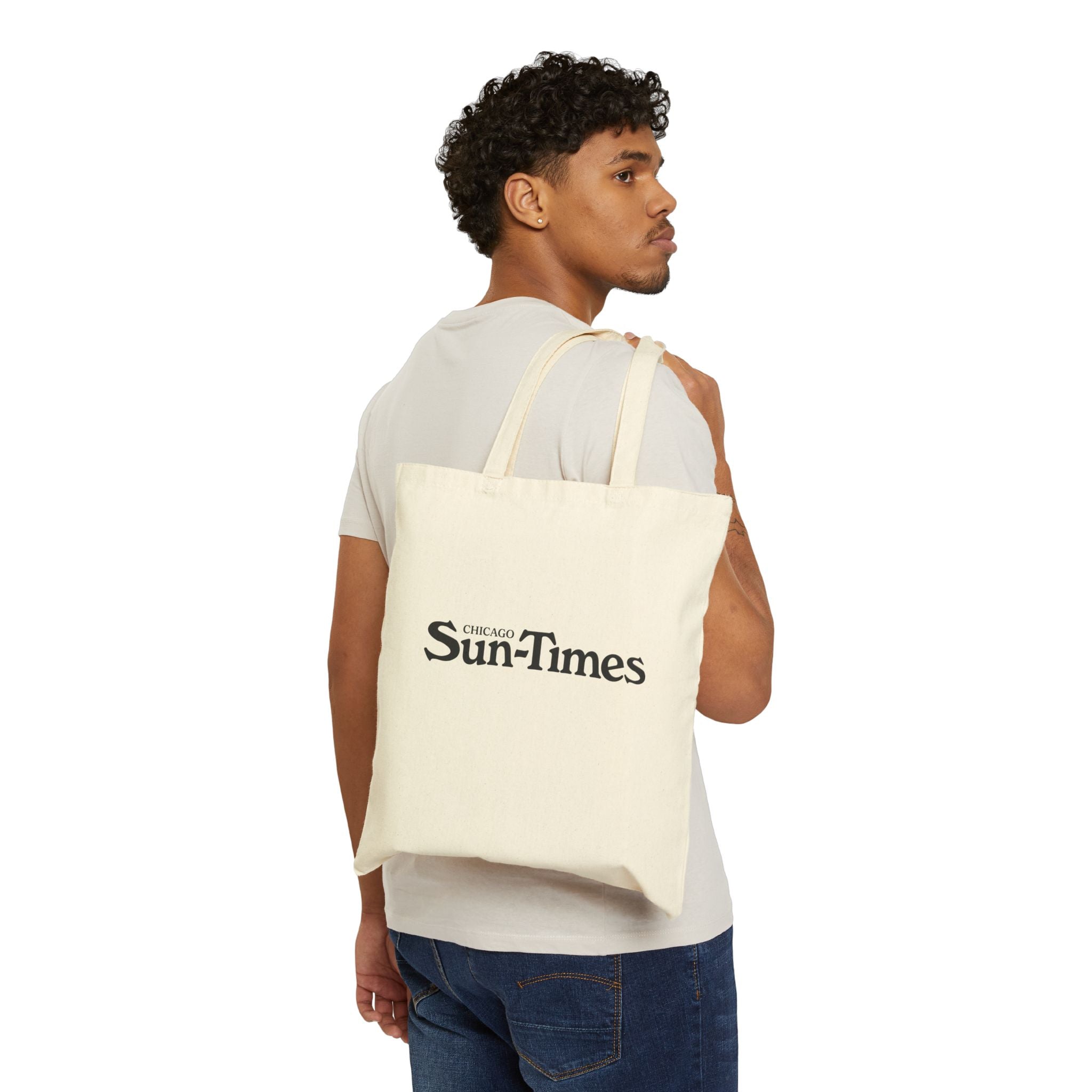1970's Sun-Times Logo Cotton Tote