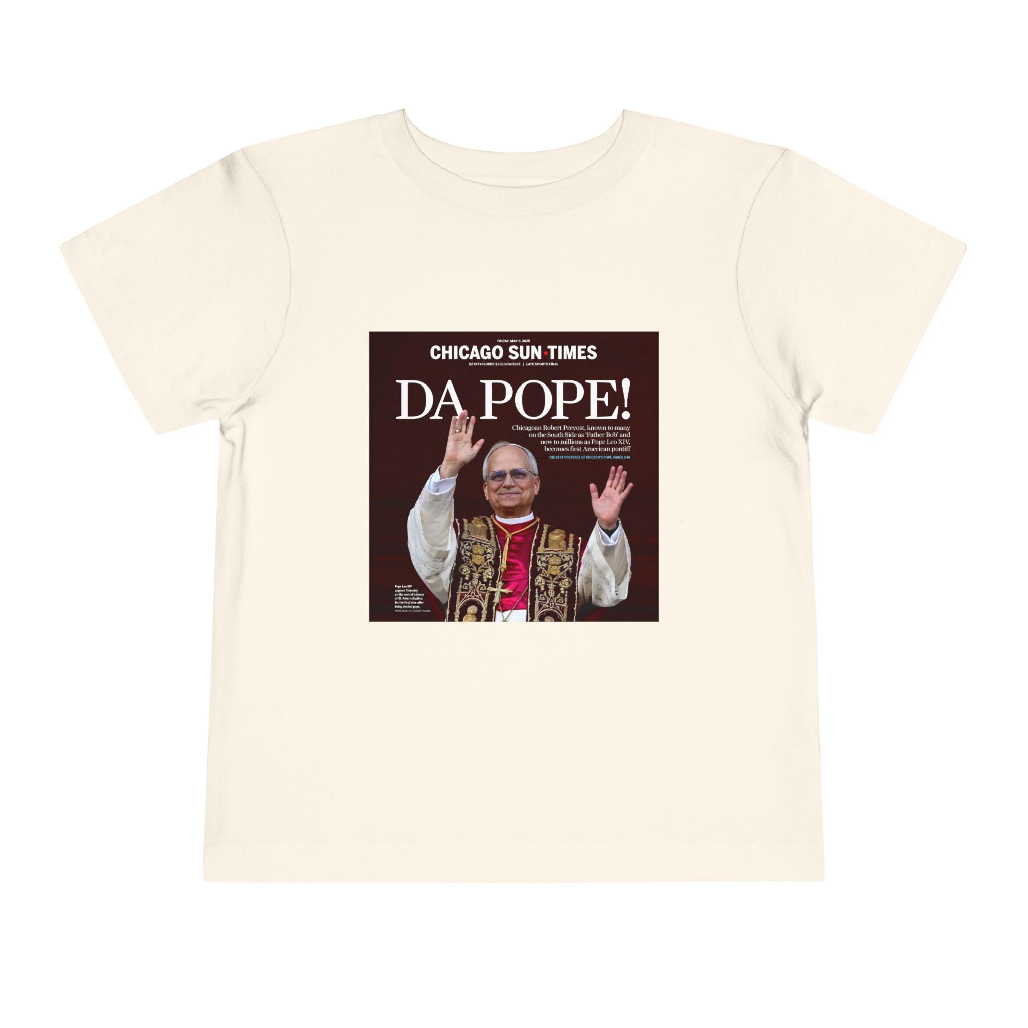 Da Pope! Front Page Toddler Shirt