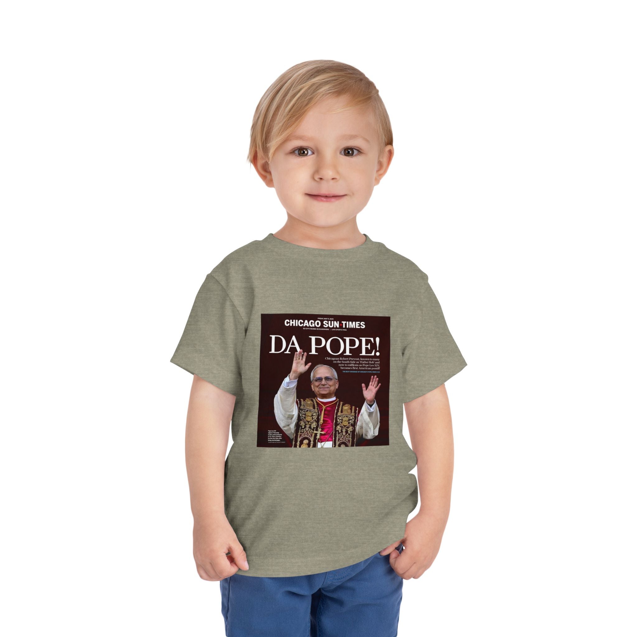 Da Pope! Front Page Toddler Shirt