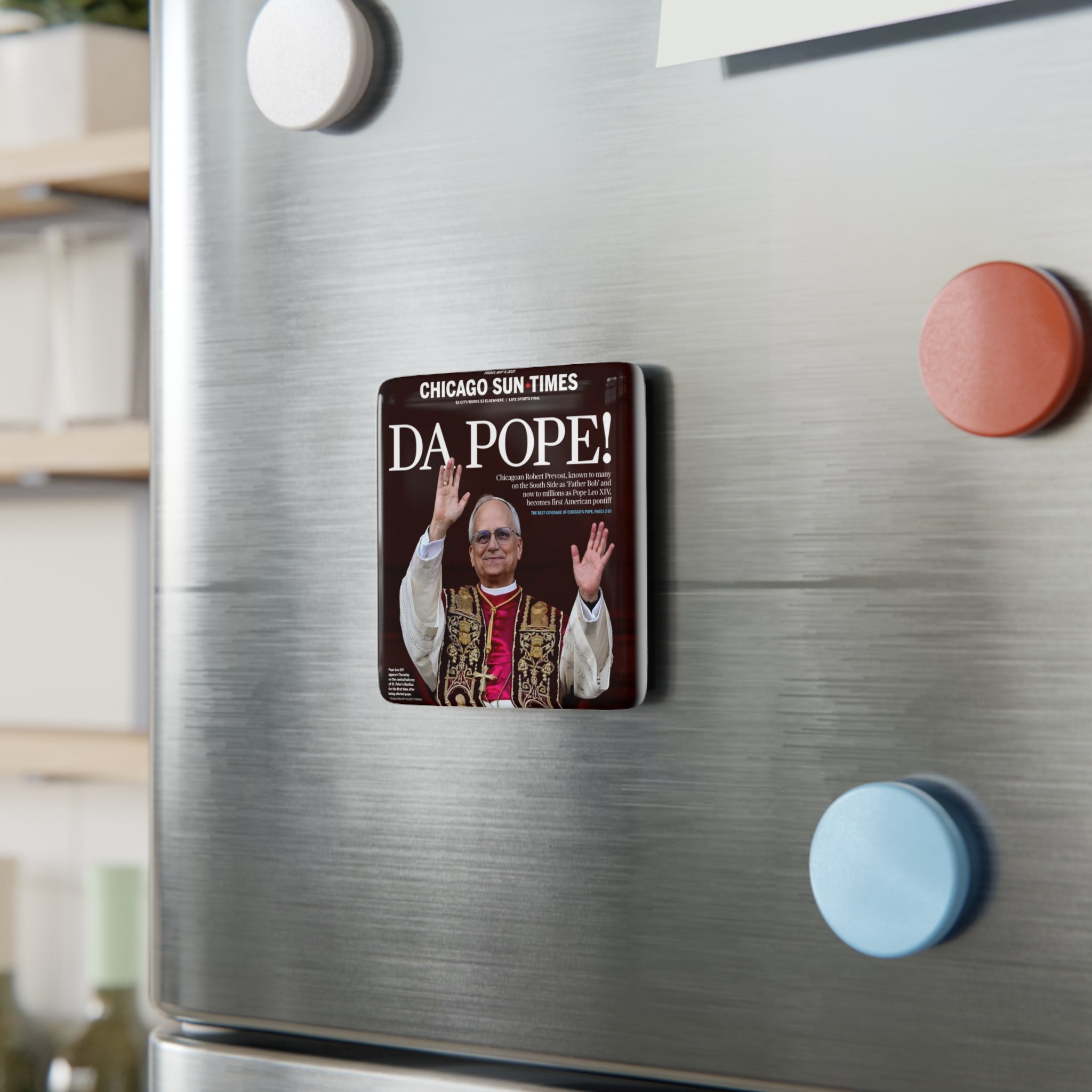 Da Pope! Front Page Magnet