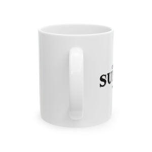 1940's "Chicago Daily Sun and Times" Vintage Logo Mug