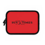 1940's "Chicago Daily Sun and Times" Vintage Logo Laptop/Tablet Sleeve