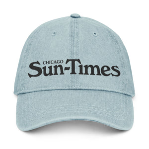 1970's Sun-Times Vintage Logo Denim Cap