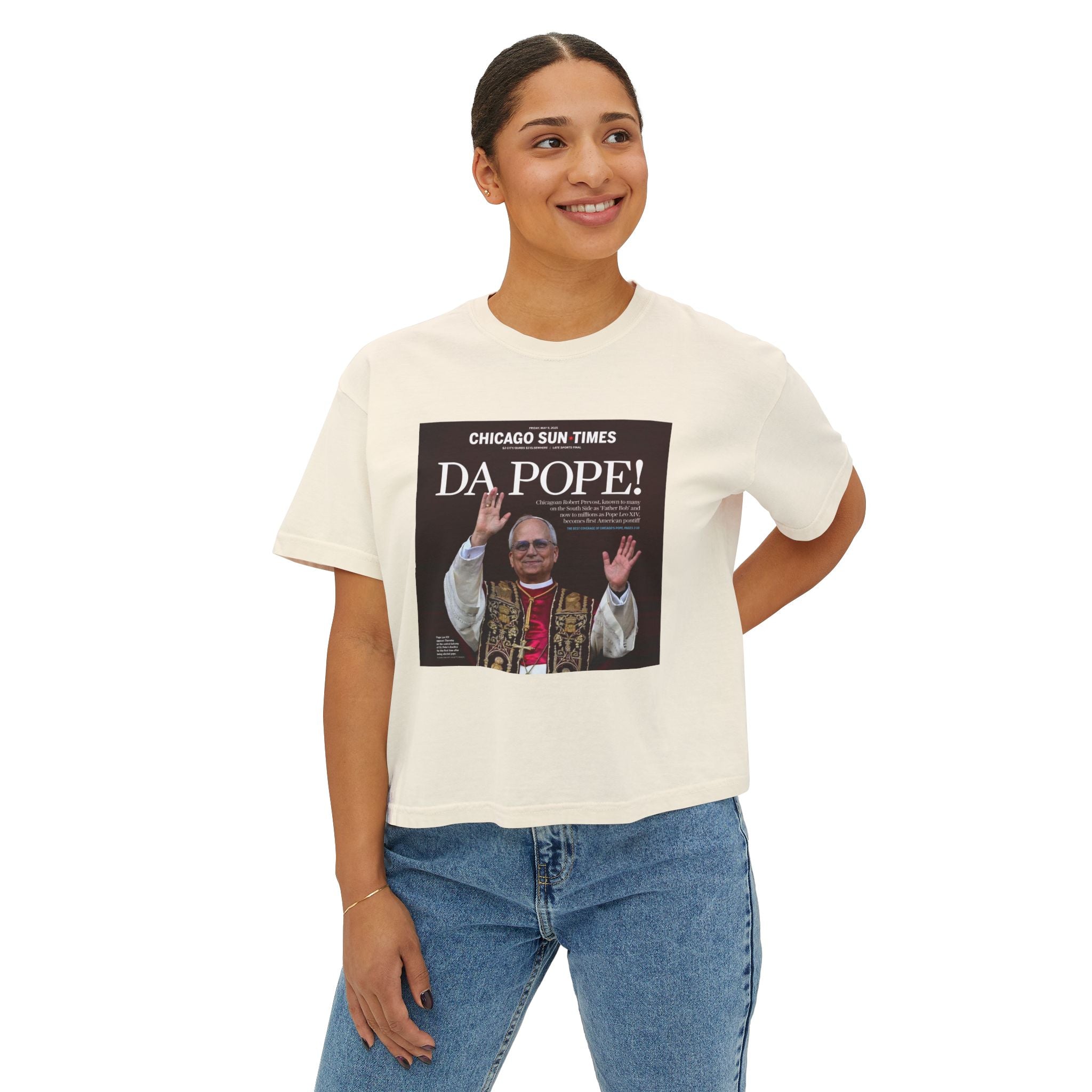 Da Pope! Front Page Women's Shirt