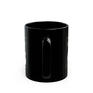 Da Pope! Front Page Mug (Black + White)