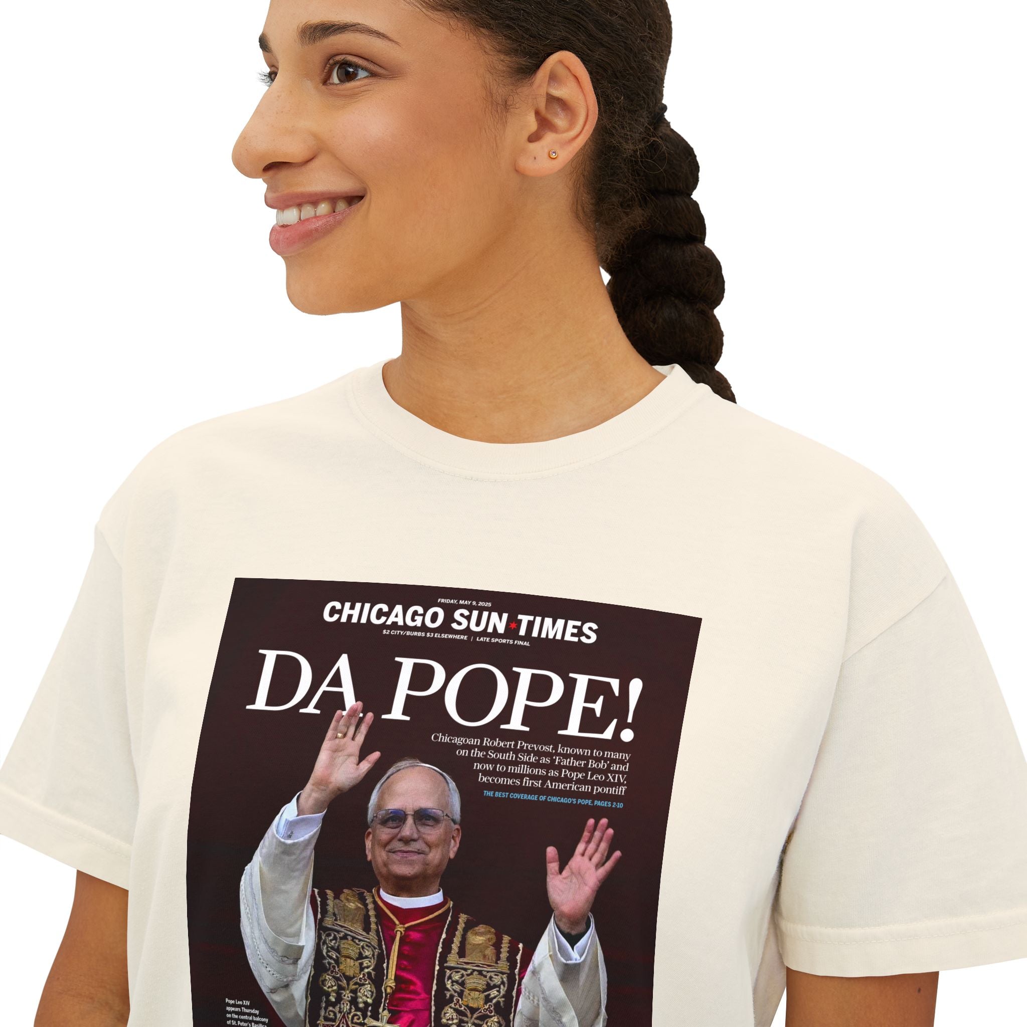 Da Pope! Front Page Women's Shirt
