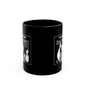 Da Pope! Front Page Mug (Black + White)