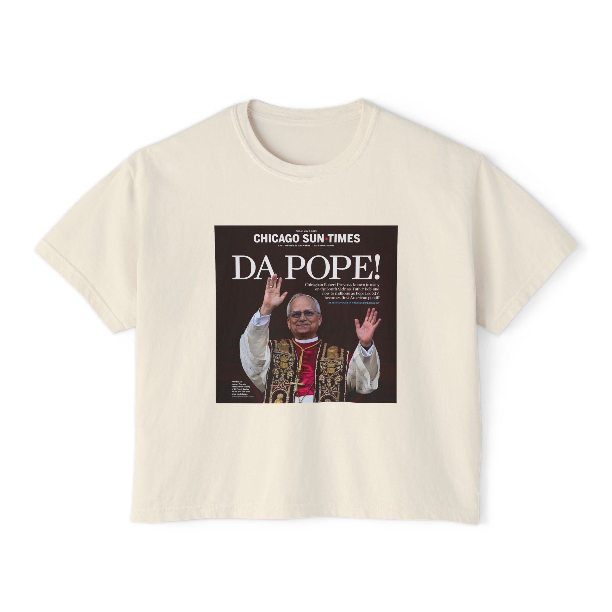 Da Pope! Front Page Women's Shirt
