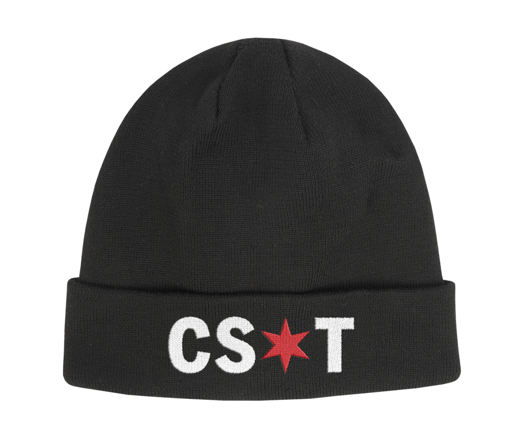Chicago Sun Times Black Beanie