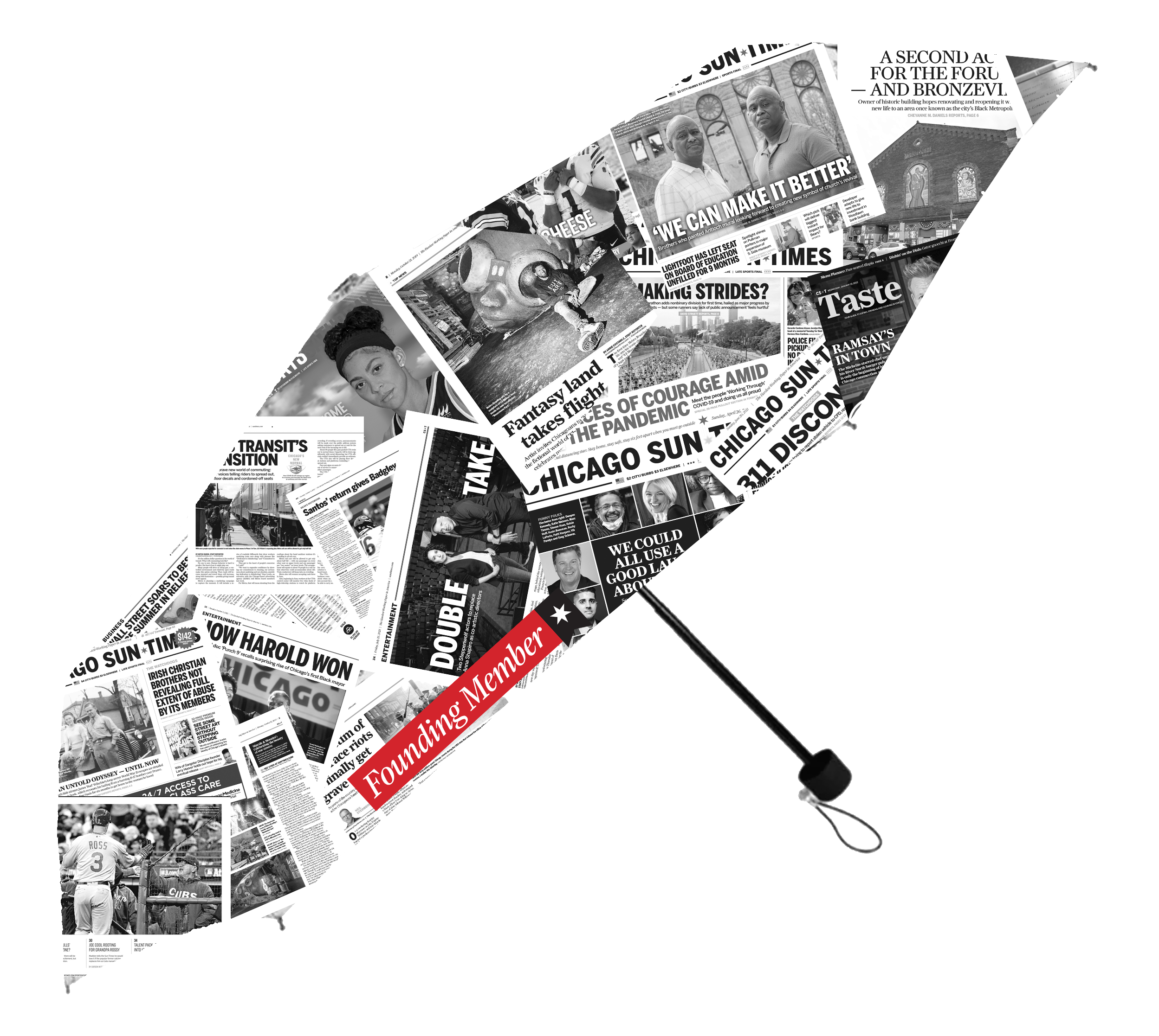Chicago Sun-Times Umbrella